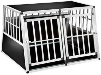 Caisse de Transport pour Chiens Double Confortable