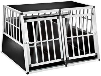 Caisse de Transport pour Chiens Double Confortable