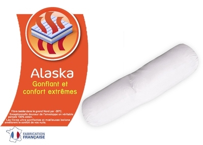 Traversin bleu calin alaska 140cm Traversin bleu calin alaska
