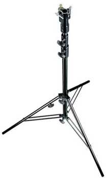 Manfrotto Pied Alu Sénior Stand Noir avec air comp