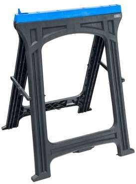 Tréteau plastique 100kg h80cm les 2 pcs - P. OUTIL