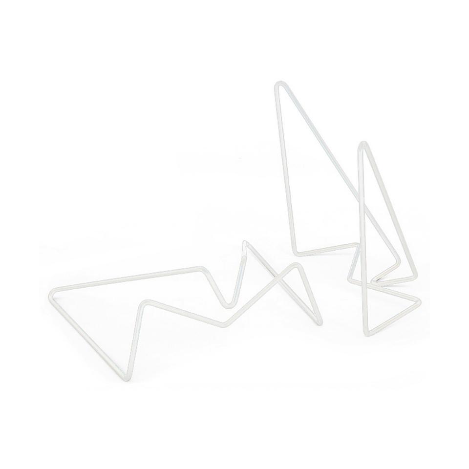 Linie 58 - Tick medium, blanc (mat satiné)
