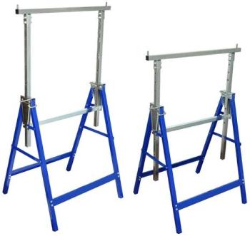 VidaXL Tréteaux télescopiques (lot de 2)