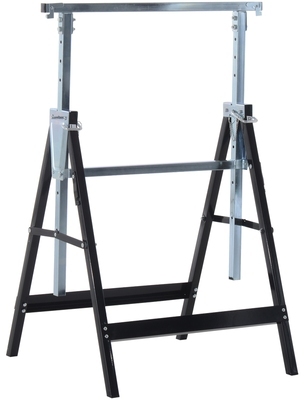 Lot de 2 tréteaux pliables télescopiques hauteur r