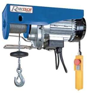 Palan électrique moufle 100 200kg 11m PRIMOTECH - RIBIMEX Palan électrique moufle 100