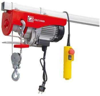 Palan électrique charge max 1000 kg ESZ1000D Holzmann Palan électrique charge max