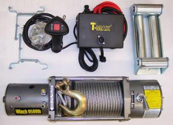 Treuil T-MAX 4,3 - 12 V 5,5 CV