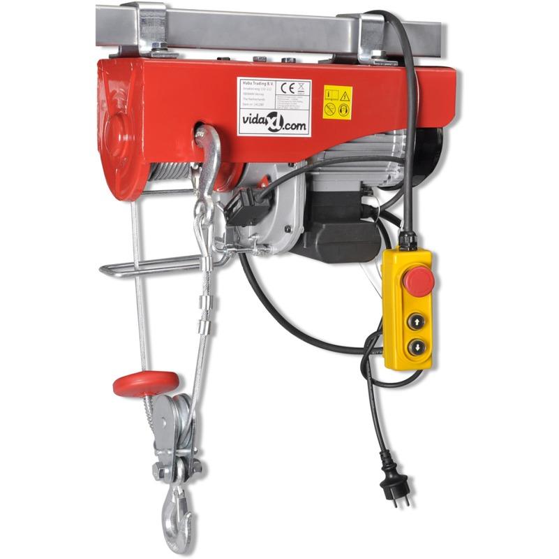 VidaXL Palan électrique 1300 W 500 999 kg VidaXL Palan électrique 1300