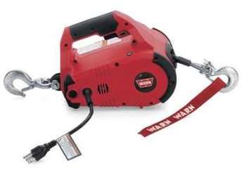 Treuil lectrique Warn 230V - Pullzall 220v - charge Treuil lectrique Warn 230V