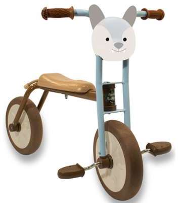 Vélo dapprentissage bébé loup lécole Forestiere