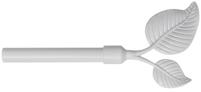 VidaXL Tringle à rideaux extensible avec embouts d