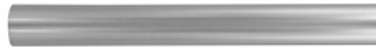 Tube fer forgé extensible (D28) Argent Mat Tube fer forgé extensible