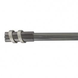 Kit de tringle extensible (L210 - D19) Allure Graphite Kit de tringle extensible