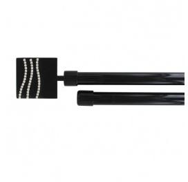 Kit de tringle extensible Double barres (L380 - D19) Kit de tringle extensible