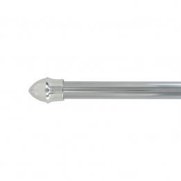 Tringle extensible Bistrot (L135 cm) Chrome