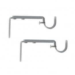Lot de 2 supports simple extensible Gouttière (150 Lot de 2 supports simple extensible