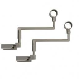 Lot de 2 supports Fix vit Argent Lot de 2 supports Fix vit