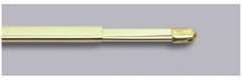 2 tringles de vitrage doré extensible diam 8mm 2 tringles de vitrage doré