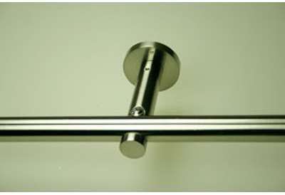 Support ouvert tringle a rideau Ø20 métal Nickel B