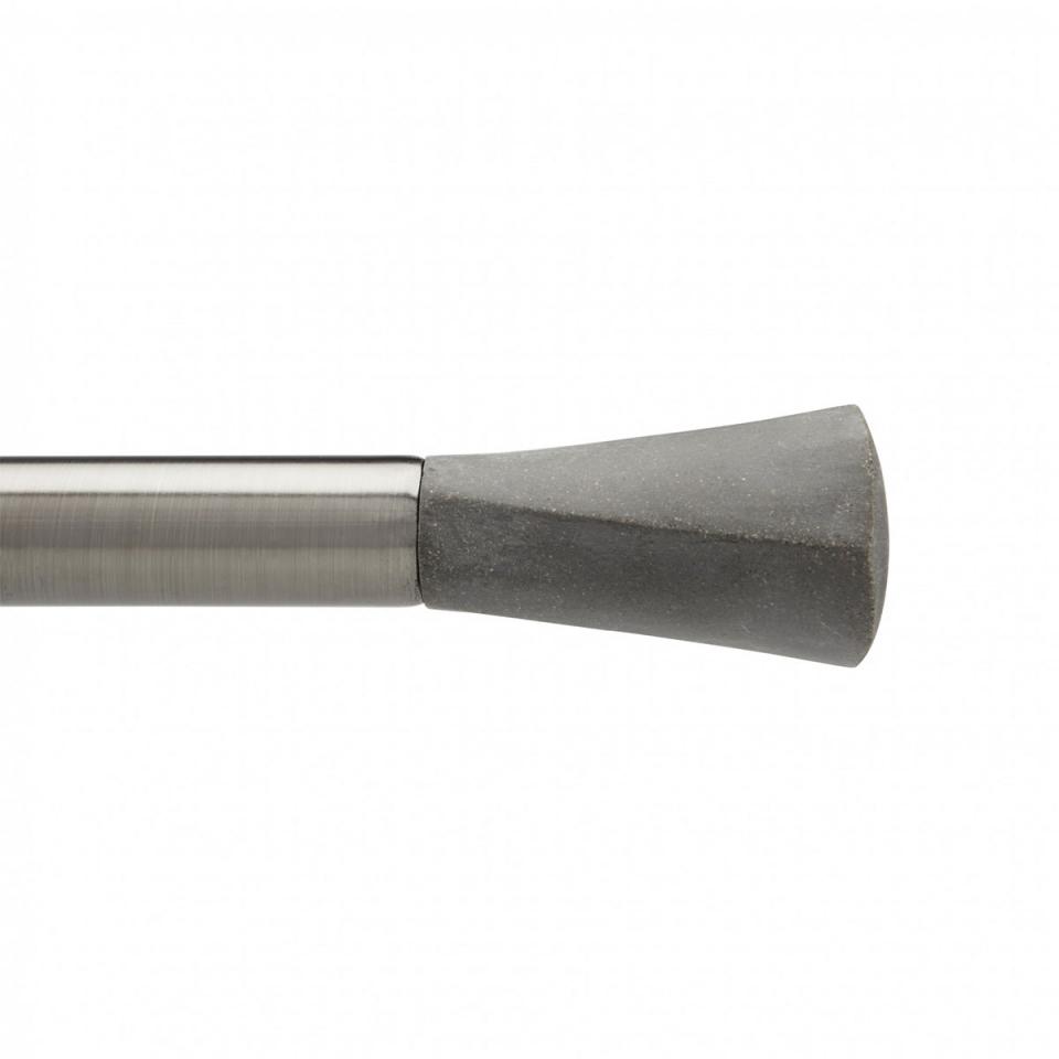 Tringle à Rideau BOND Etain Ciment - 91 4-182 9 cm Tringle à Rideau BOND Etain