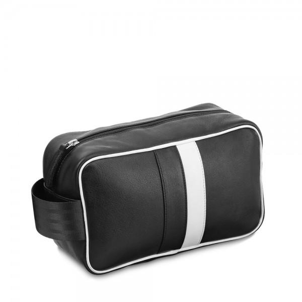 Trousse de toilette homme Bobby N Cuir Noir Trousse de toilette homme