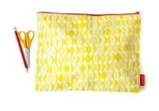 DEUZ Trousse en Coton Bio Jaune L