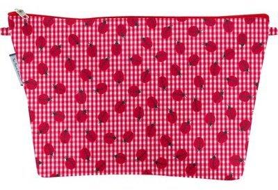 Trousse de toilette - Vichy coccinelle Trousse de toilette - Vichy