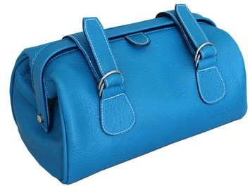Trousse de toilette homme - modèle besace - Cuir B