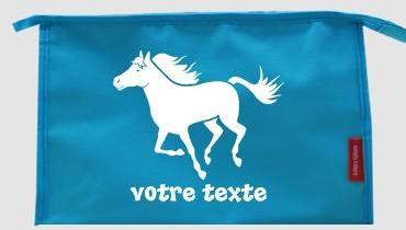 Trousse de toilette personnalisable avec motif che