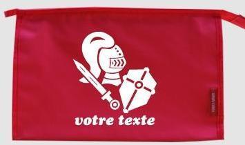 Trousse de toilette personnalisable avec motif che
