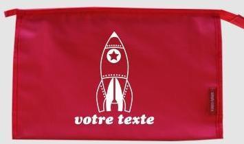 Trousse de toilette personnalisable avec motif fus