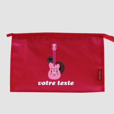 Trousse de toilette personnalisable avec motif gui