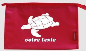 Trousse de toilette personnalisable avec motif tor