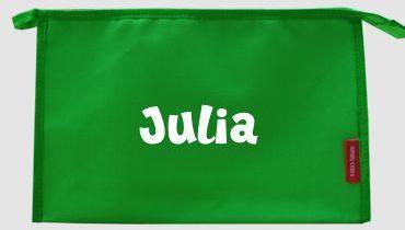 Trousse de toilette personnalisable avec prénom Ju