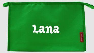Trousse de toilette personnalisable avec prénom La
