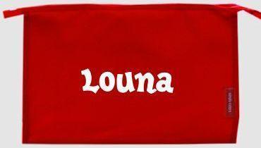 Trousse de toilette personnalisable avec prénom Lo