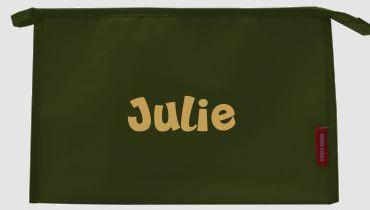 Trousse de toilette personnalisable avec prénom Ju
