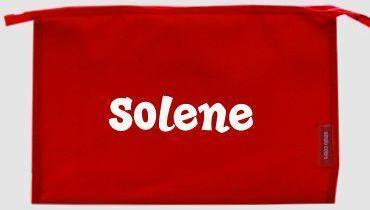 Trousse de toilette personnalisable avec prénom So