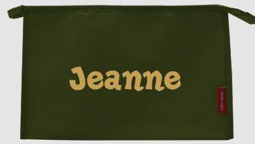 Trousse de toilette personnalisable avec prénom Je