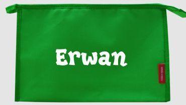 Trousse de toilette personnalisable avec prénom Er