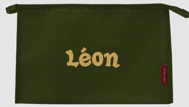 Trousse de toilette personnalisable avec prénom Lé