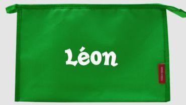 Trousse de toilette personnalisable avec prénom Lé