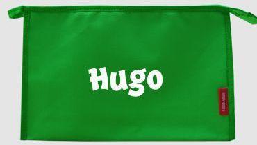Trousse de toilette personnalisable avec prénom Hu