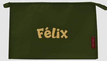 Trousse de toilette personnalisable avec prénom Fé