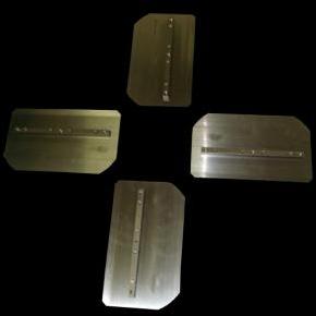 Set pales mixtes DIAM T120-300 pour Truelle mécani