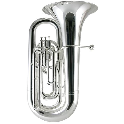 BESSON BE794 TUBA SIB 4 PISTONS ARGENTE + ETUI
