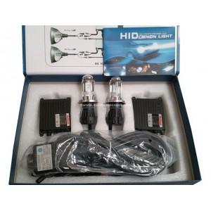Kit bi-xénon h4 15000k 55w slim + paire de leds of
