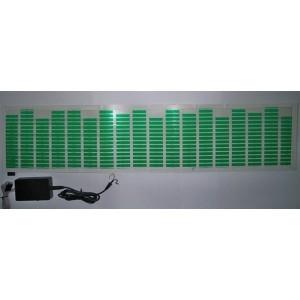 Equalizer 450x110mm lumineux vert