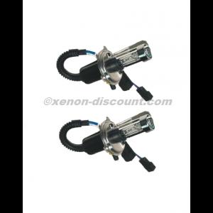 2x ampoules bi-xénon h4 35w gamme v2 + relais