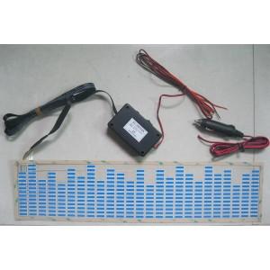 Equalizer 900x250mm lumineux bleu